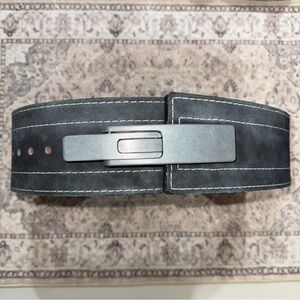 Inzer Forever Lever Power Lifting Belt, 10mm, XL, Black, Made In USA